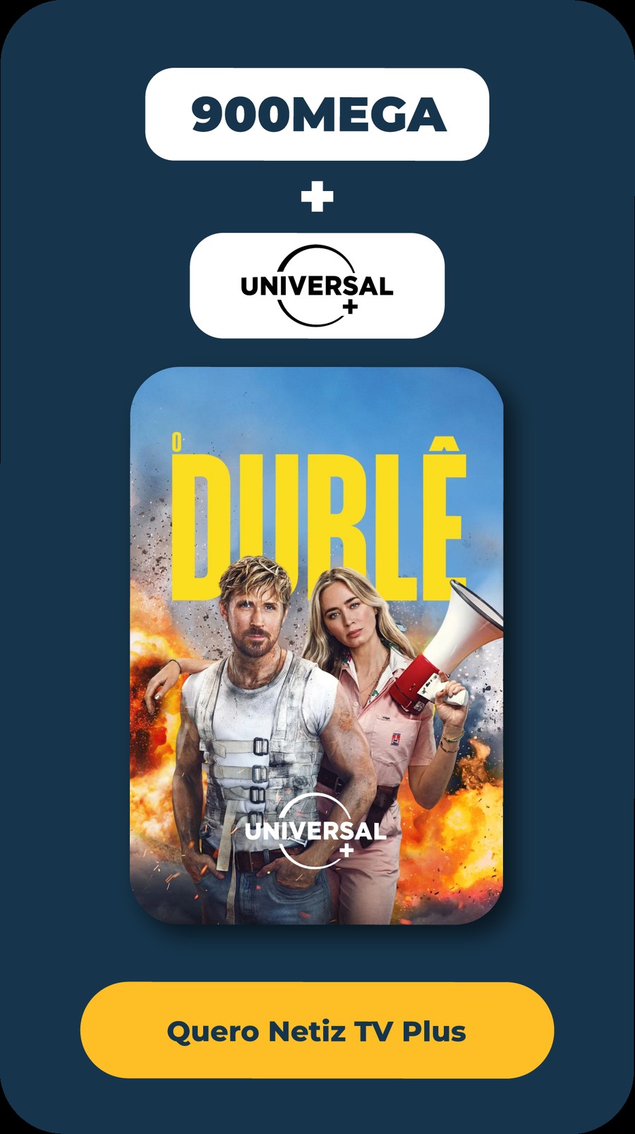 Netiz TV Plus + Universal+ — Dublê